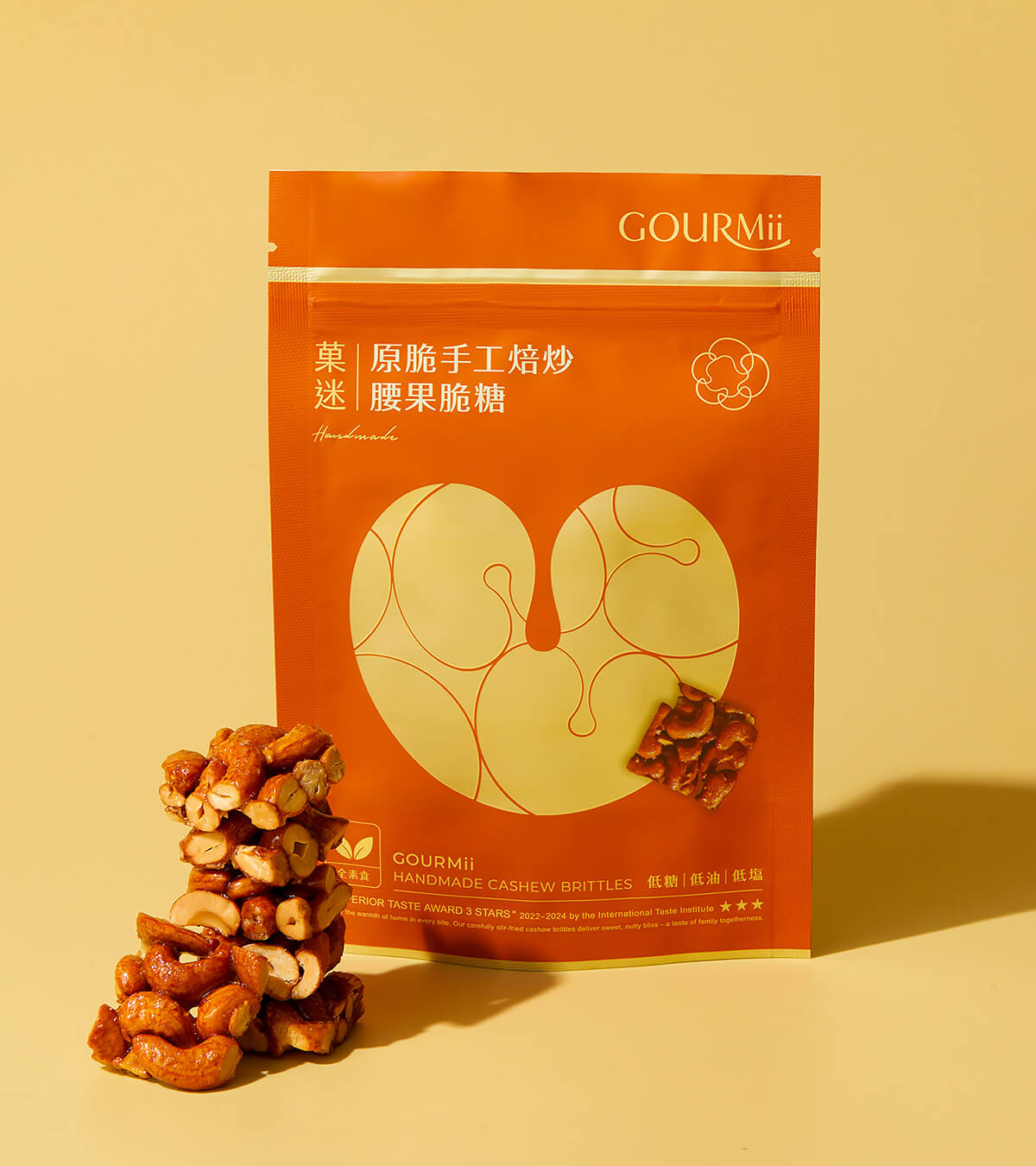菓迷｜方脆腰果｜100g